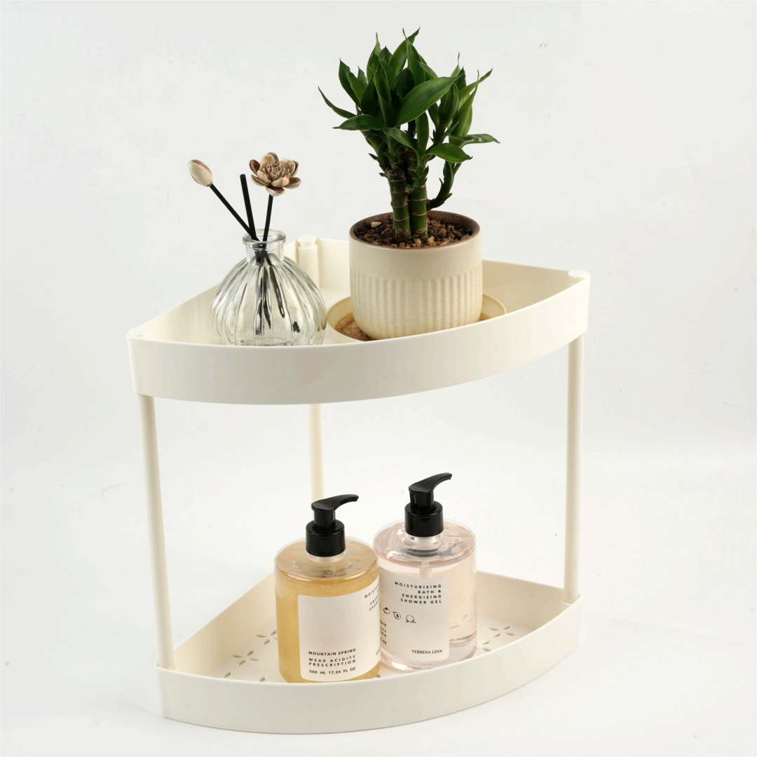 Climbing Kangaroo Plastic Corner Storage Shelf